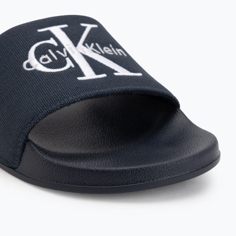 Vyriškos šlepetės Calvin Klein YM0YM01393 Ess ck navy 7