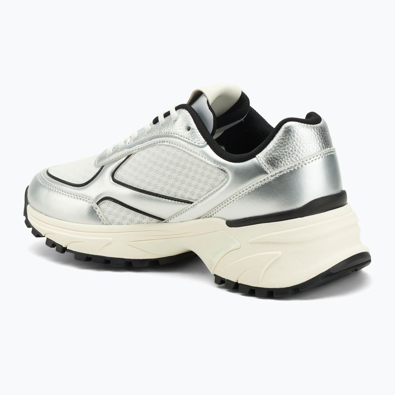 Moteriški batai Calvin Klein YW0YW02063 Hike Runner Lace Up Mesh Mix silver/black/bright white 3