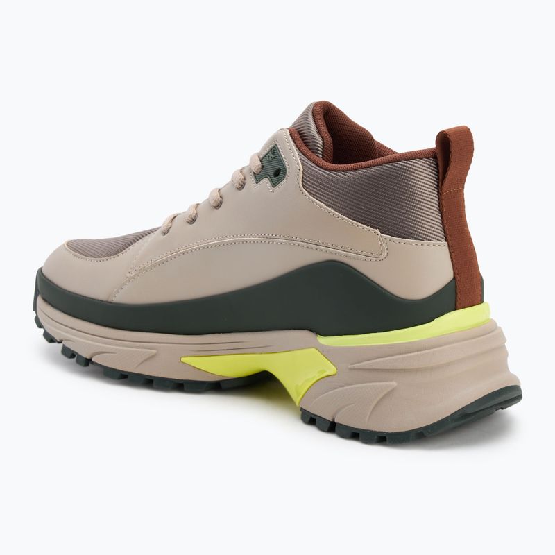 Vyriški batai Calvin Klein YM0YM01418 Hike Runner Mid Laceup Tech Mix desert taupe/smog/sorrel/thyme 3