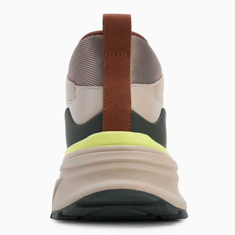 Vyriški batai Calvin Klein YM0YM01418 Hike Runner Mid Laceup Tech Mix desert taupe/smog/sorrel/thyme 6