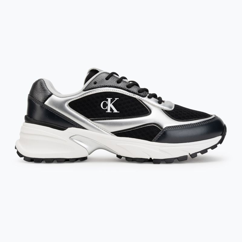 Vyriški batai Calvin Klein YM0YM01402 Hike Runner Laceup Mesh Mix black/silver 2