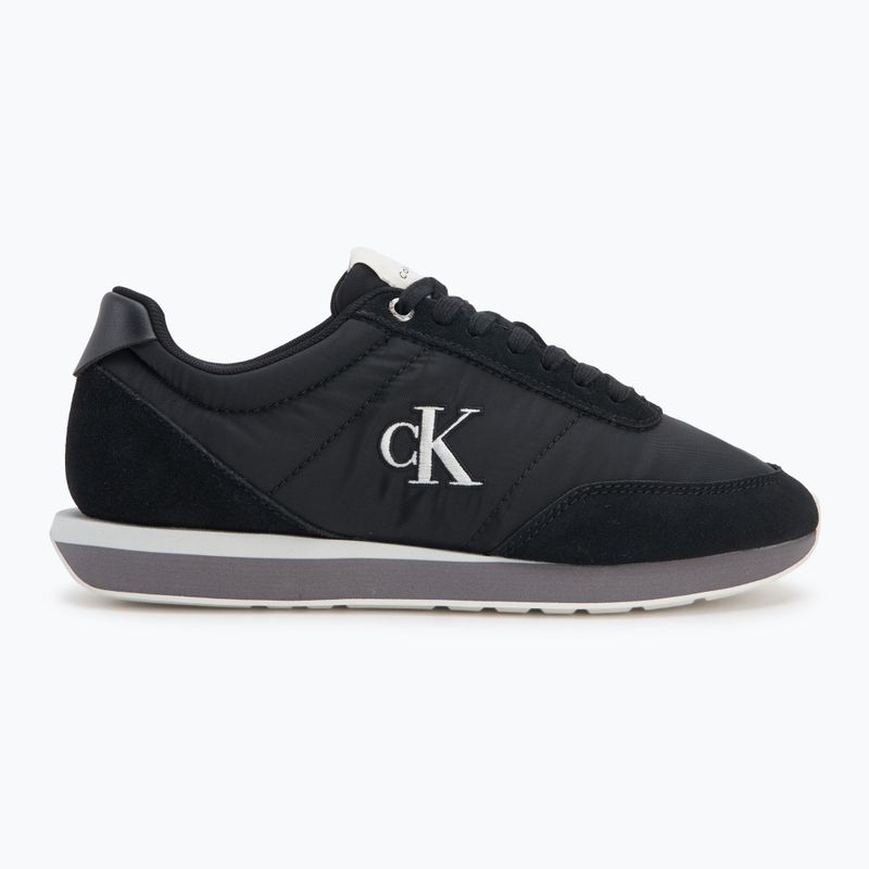 Vyriški batai Calvin Klein YM0YM01361 Retro Runner Ess Mix Mat  black/stormfront/vaporous white 2