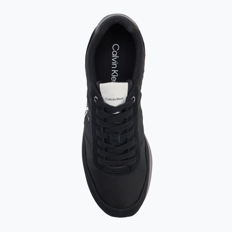 Vyriški batai Calvin Klein YM0YM01361 Retro Runner Ess Mix Mat  black/stormfront/vaporous white 5