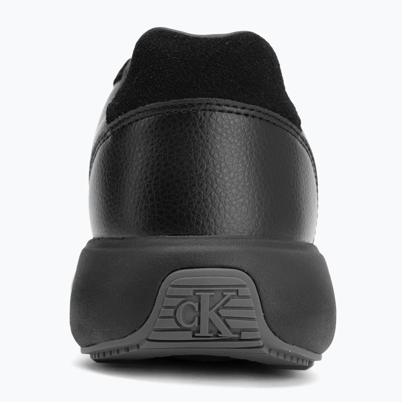 Vyriški batai Calvin Klein HM0HM02033 City Runner Laceup Tape Leather triple black 6