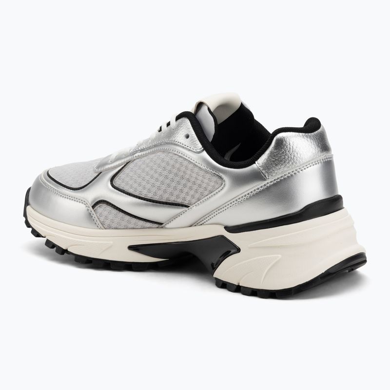 Vyriški batai Calvin Klein YM0YM01402 Hike Runner Laceup Mesh Mix silver/black/marshmallow 3