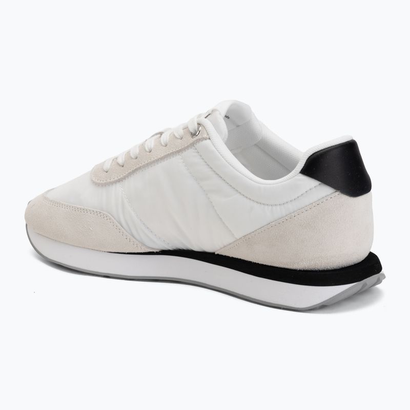Moteriški batai Calvin Klein YW0YW01990 Retro Runner Lace Up Nylon MG bright white/black 3
