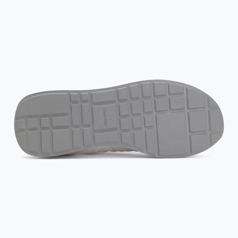 Moteriški batai Calvin Klein YW0YW01990 Retro Runner Lace Up Nylon MG bright white/black 4
