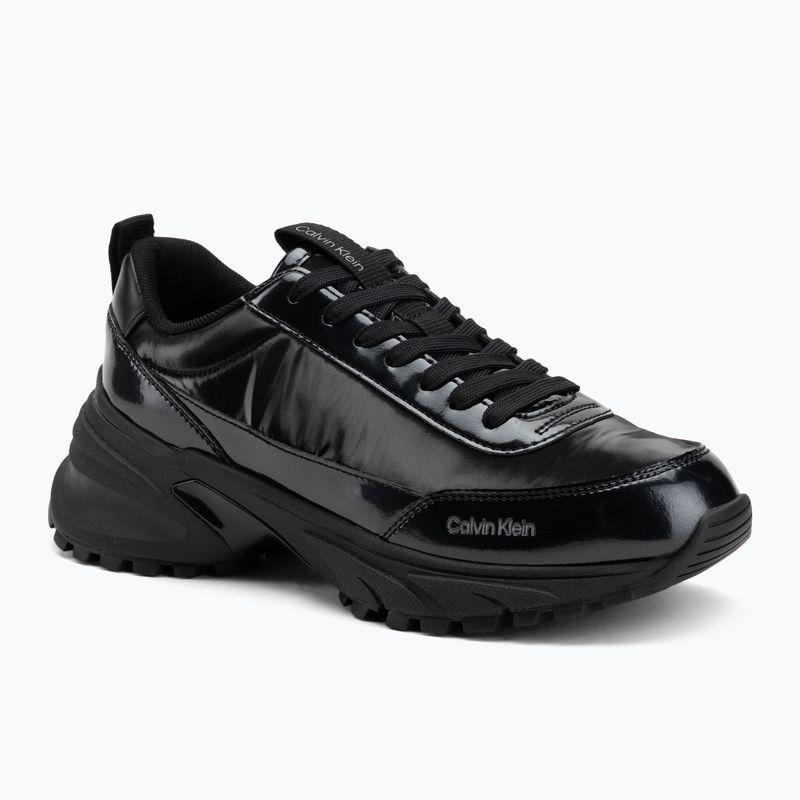 Moteriški batai Calvin Klein YW0YW02043 Hike Runner Lace Up Pearl Nylon triple black