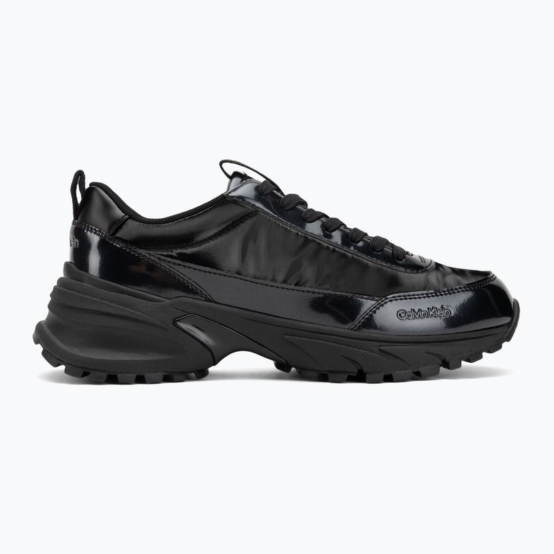 Moteriški batai Calvin Klein YW0YW02043 Hike Runner Lace Up Pearl Nylon triple black 2