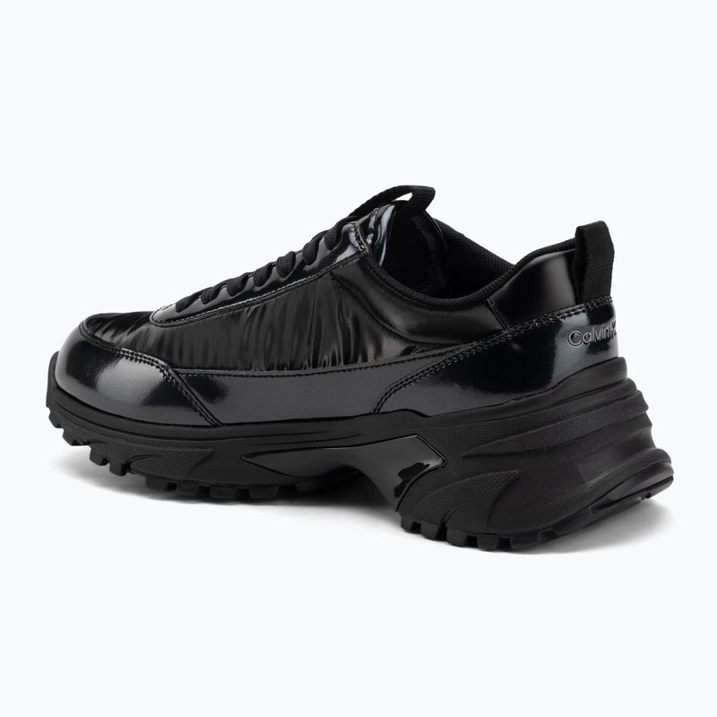 Moteriški batai Calvin Klein YW0YW02043 Hike Runner Lace Up Pearl Nylon triple black 3
