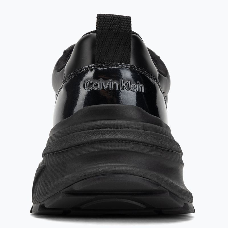 Moteriški batai Calvin Klein YW0YW02043 Hike Runner Lace Up Pearl Nylon triple black 6