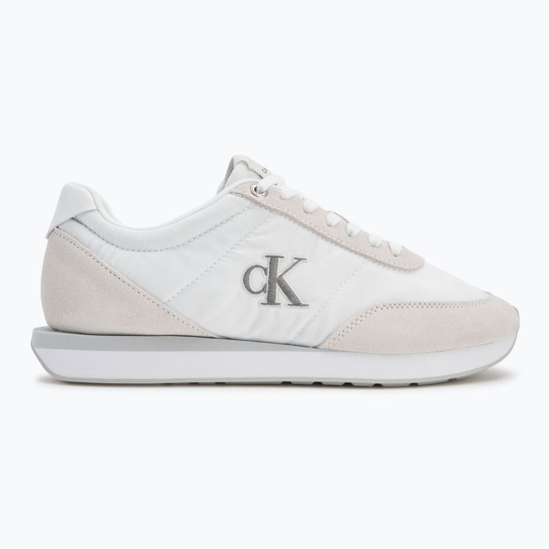Vyriški batai Calvin Klein YM0YM01361 Retro Runner Ess Mix Mat Triple Bright White 2