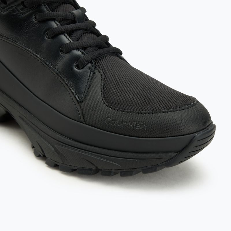 Vyriški batai Calvin Klein YM0YM01418 Hike Runner Mid Laceup Tech Mix triple black 7
