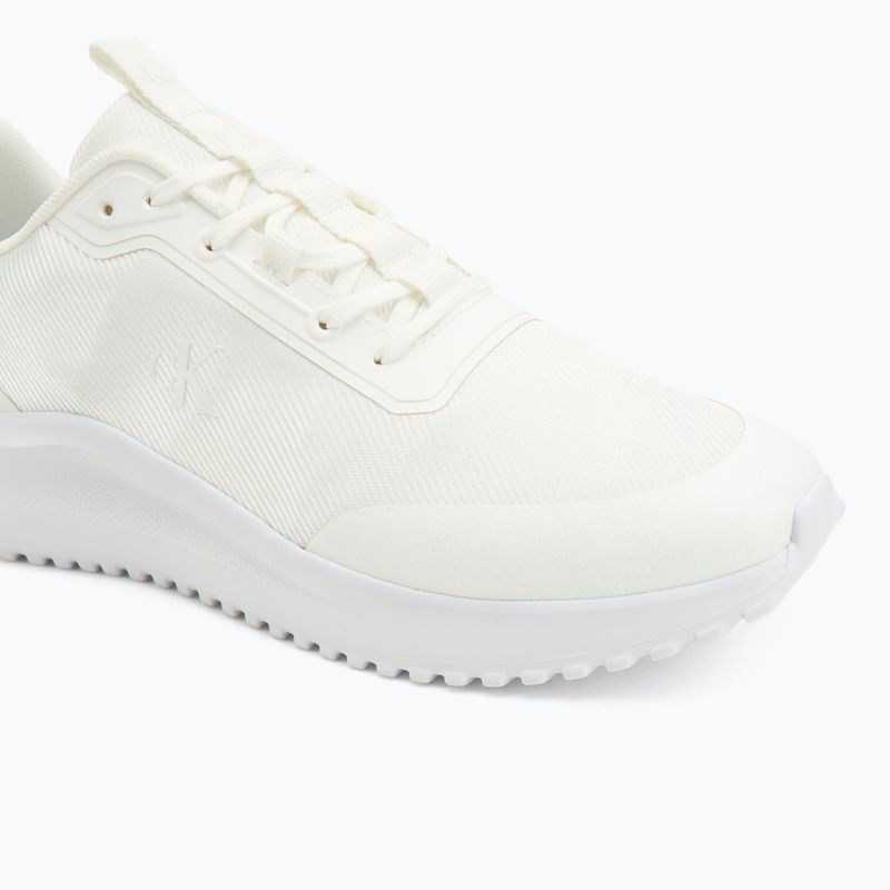 Vyriški batai Calvin Klein YM0YM01442 Eva Runner Lace Up Mat Mix 0GJ triple bright white 7