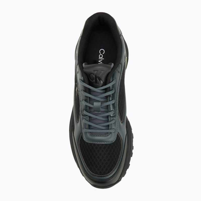 Vyriški batai Calvin Klein YM0YM01451 Hike Runner Laceup Mesh Mix black/coal/buttercup 5