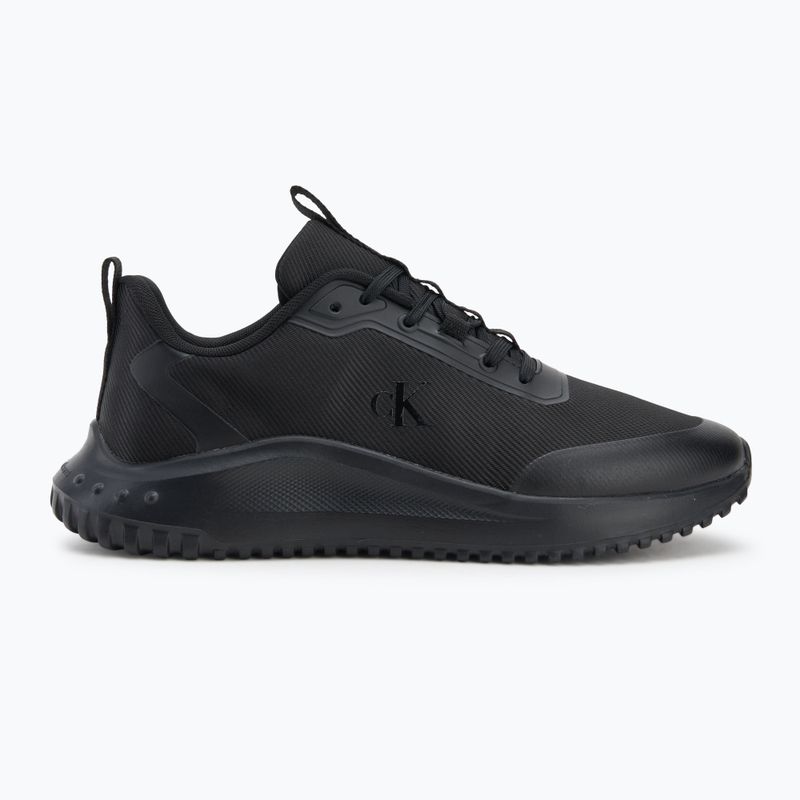 Vyriški batai Calvin Klein YM0YM01442 Eva Runner Lace Up Mat Mix 0GJ triple black 2