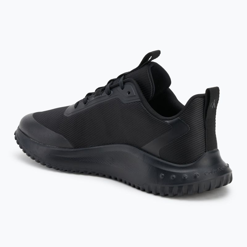 Vyriški batai Calvin Klein YM0YM01442 Eva Runner Lace Up Mat Mix 0GJ triple black 3