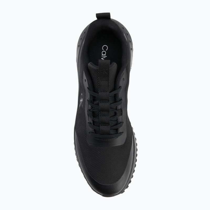 Vyriški batai Calvin Klein YM0YM01442 Eva Runner Lace Up Mat Mix 0GJ triple black 5