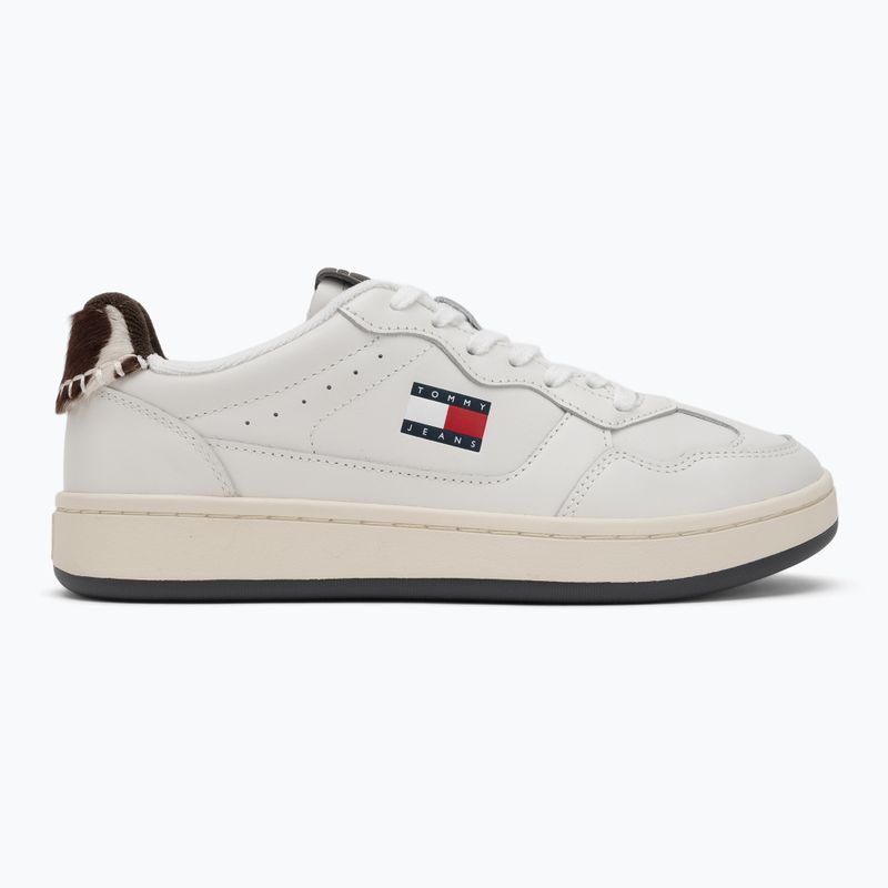 Moteriški batai Tommy Hilfiger Archive 98 Calf Hair Tab ecru/dark coffee 2