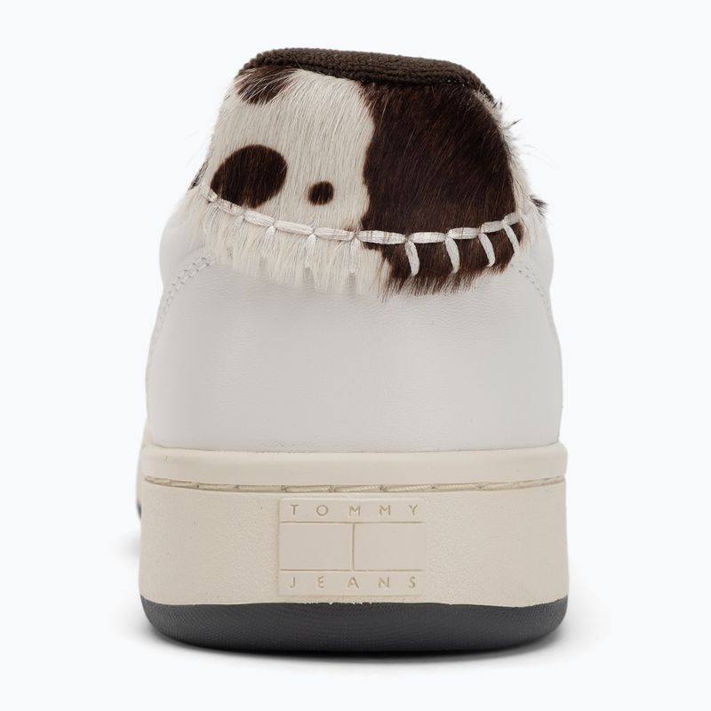 Moteriški batai Tommy Hilfiger Archive 98 Calf Hair Tab ecru/dark coffee 6