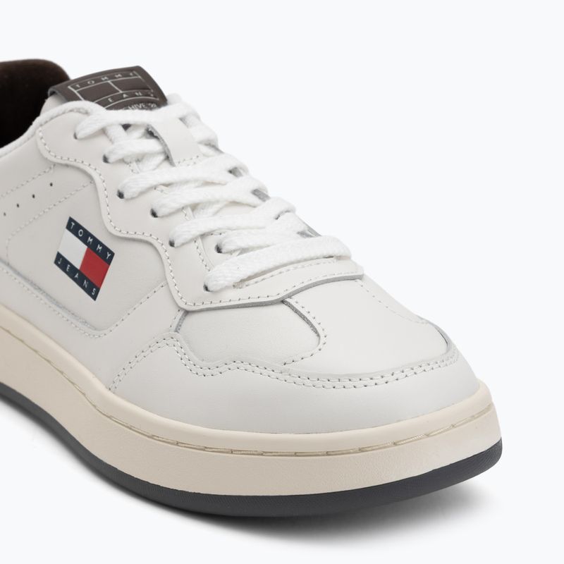 Moteriški batai Tommy Hilfiger Archive 98 Calf Hair Tab ecru/dark coffee 7