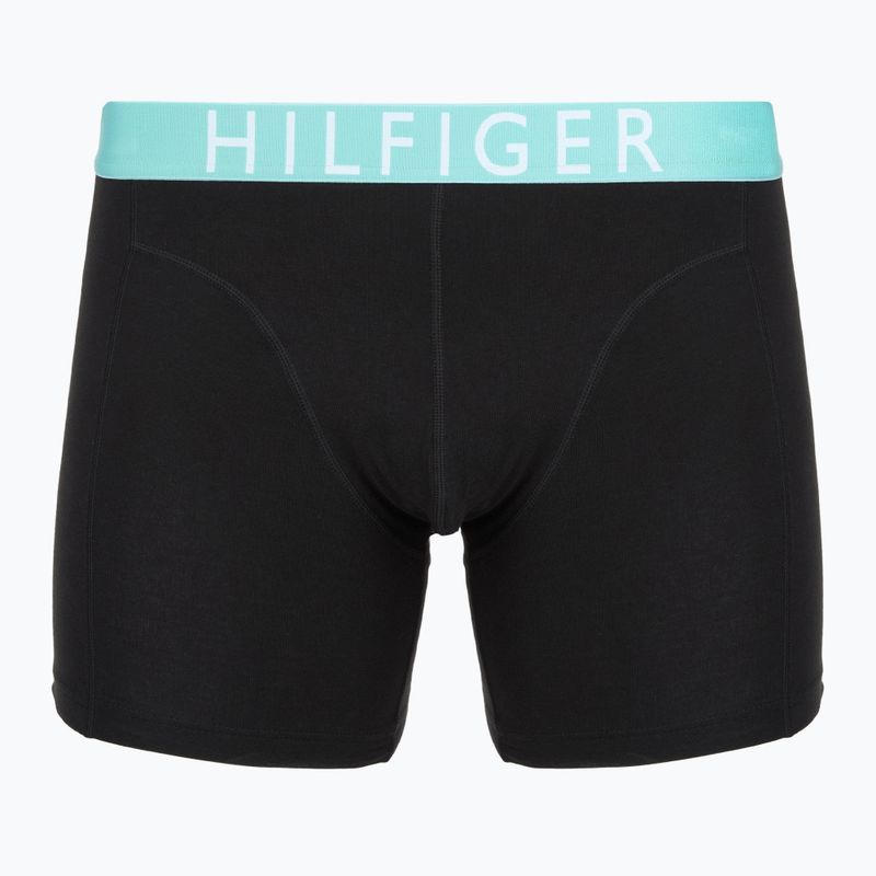 Tommy Hilfiger trumpikės Brief 3 vnt. lemon curd/arctic aqua/juoda 2