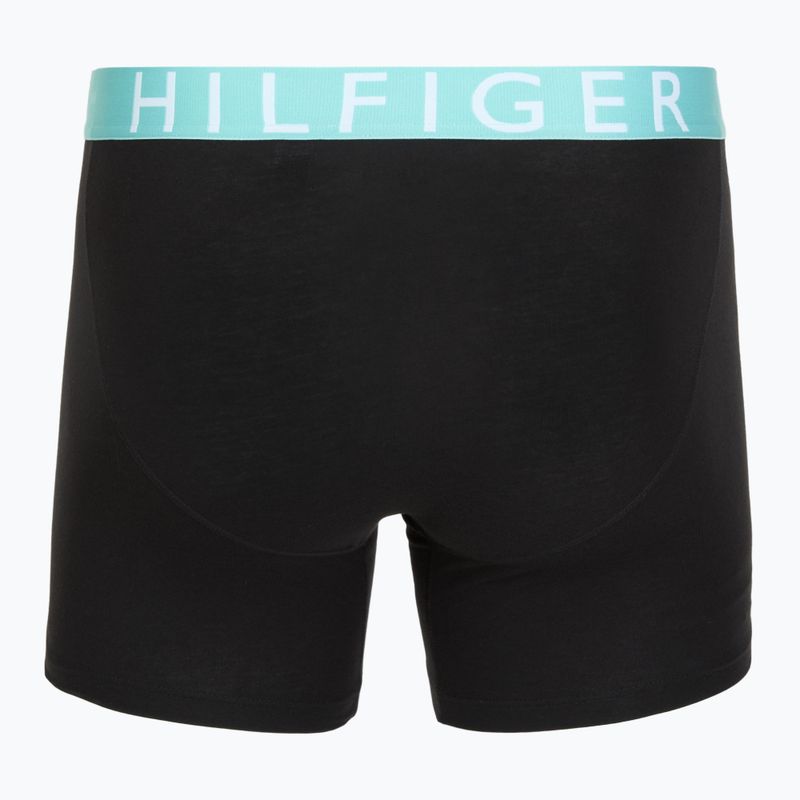 Tommy Hilfiger trumpikės Brief 3 vnt. lemon curd/arctic aqua/juoda 3