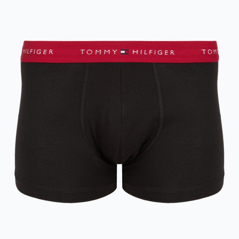 Trumpikės Tommy Hilfiger Trunk WB 7 pairs blk/mid red/aegean sea/dsrt sky/blu jeans/f r/wht 6