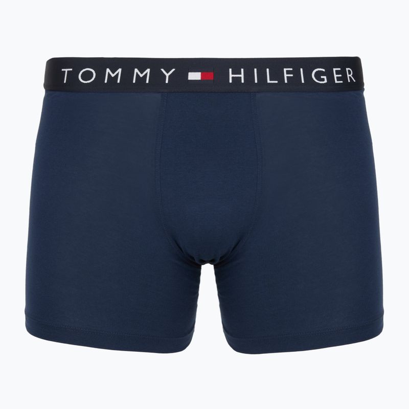 Trumpikės Tommy Hilfiger Brief Stripe 3 pairs pitch blue/cobalt blue/minerali stripe 5