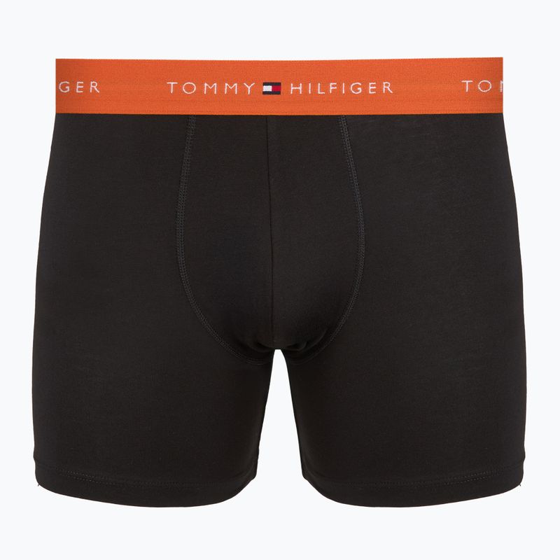 Vyriškos trumpikės Tommy Hilfiger Brief 5 pairs reg blue/bon orange/black 2
