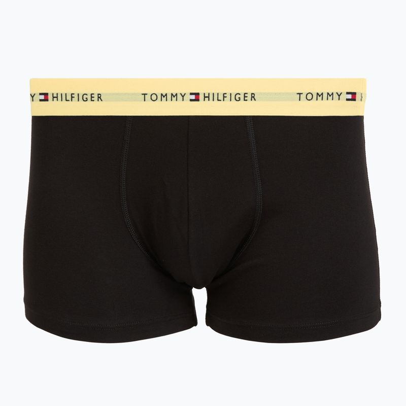 Vyriškos trumpikės Tommy Hilfiger Trunk WB 3 pairs black/citronella/woodridge 2