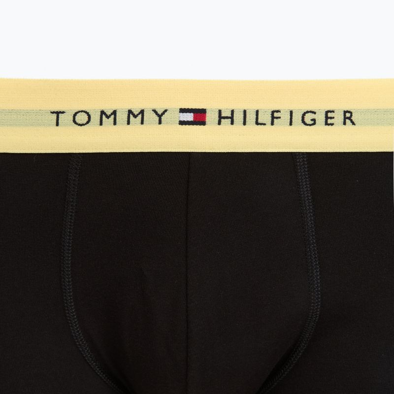 Vyriškos trumpikės Tommy Hilfiger Trunk WB 3 pairs black/citronella/woodridge 6