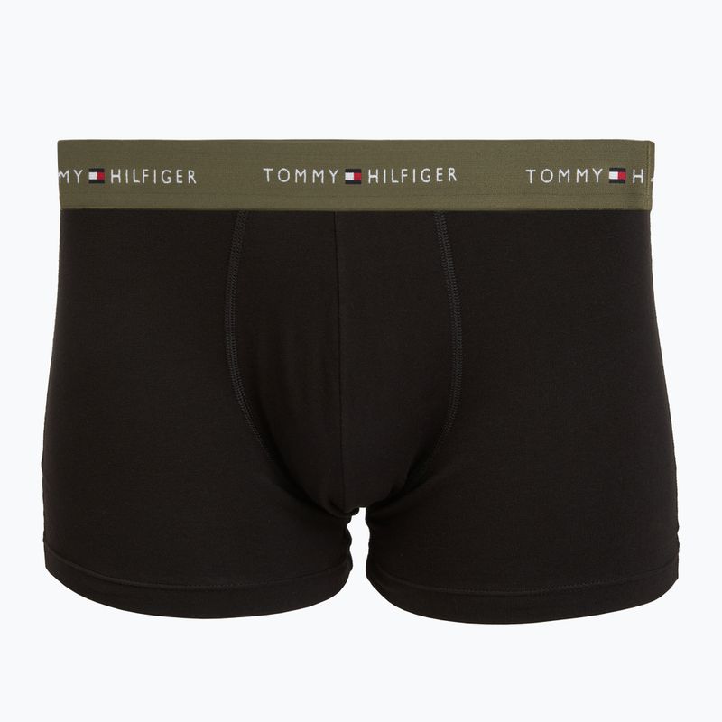 Vyriškos trumpikės Tommy Hilfiger Trunk WB 3 pairs army green/wdg blue/ptch blue 3