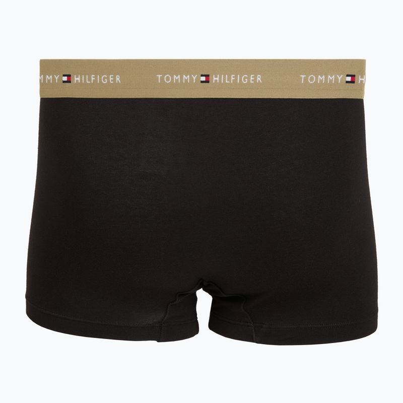 Vyriškos trumpikės Tommy Hilfiger Trunk WB 3 pairs army green/wdg blue/ptch blue 5