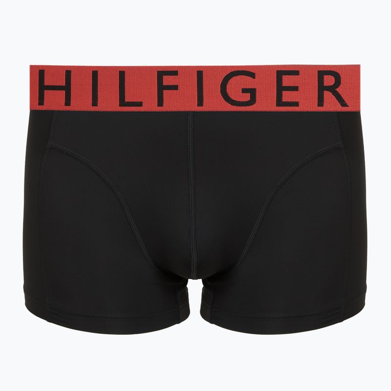Vyriškos trumpikės Tommy Hilfiger Trunk WB Cooling Technology 3 steam tra rd/brz blue/jde wnk 6