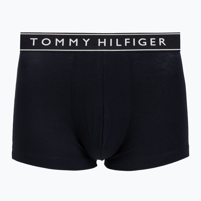 Vyriškos trumpikės Tommy Hilfiger Trunk Dtm white/medium red/navy blue 2