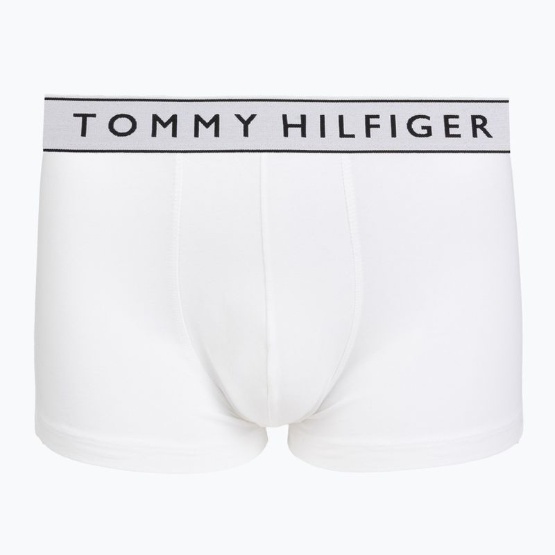 Vyriškos trumpikės Tommy Hilfiger Trunk Dtm white/medium red/navy blue 4