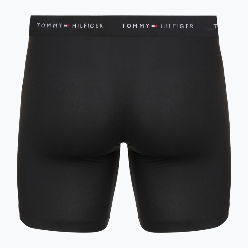 Vyriškos trumpikės Tommy Hilfiger Micro Long 3 pack black/black/black 3