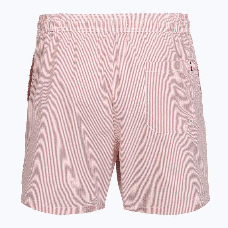 Vyriški maudymosi šortai Tommy Hilfiger Medium Drawstring Ithaca terra red/ecru ithaca 2