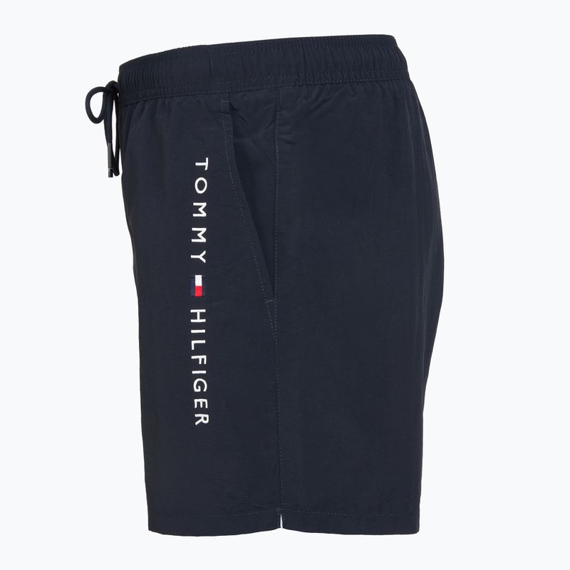 Vyriški maudymosi šortai Tommy Hilfiger Medium Drawstring Zip Pocket desert sky 3