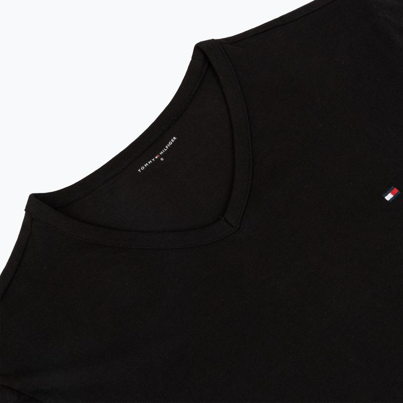 Vyriški marškinėliai Tommy Hilfiger Cotton V-Neck black/black/black 3