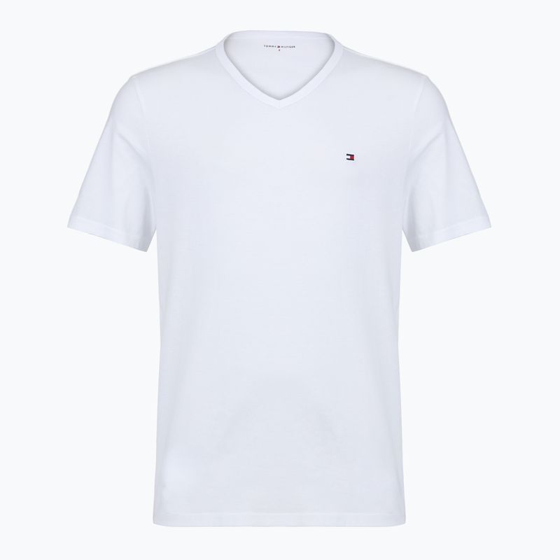 Vyriški marškinėliai Tommy Hilfiger Cotton V-Neck white/white/white 2
