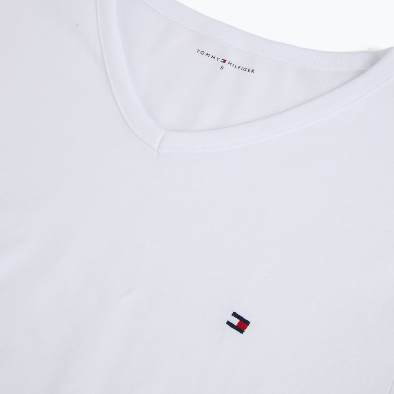 Vyriški marškinėliai Tommy Hilfiger Cotton V-Neck white/white/white 4