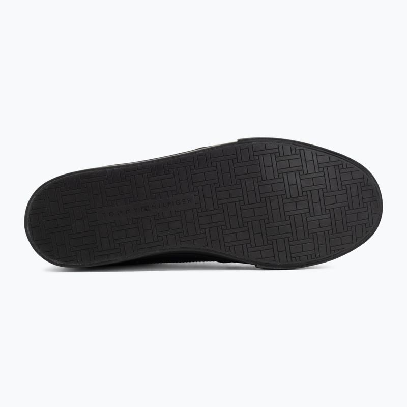 Vyriški sportbačiai Tommy Hilfiger Vulc Core RBW Long Lace Leather black 4
