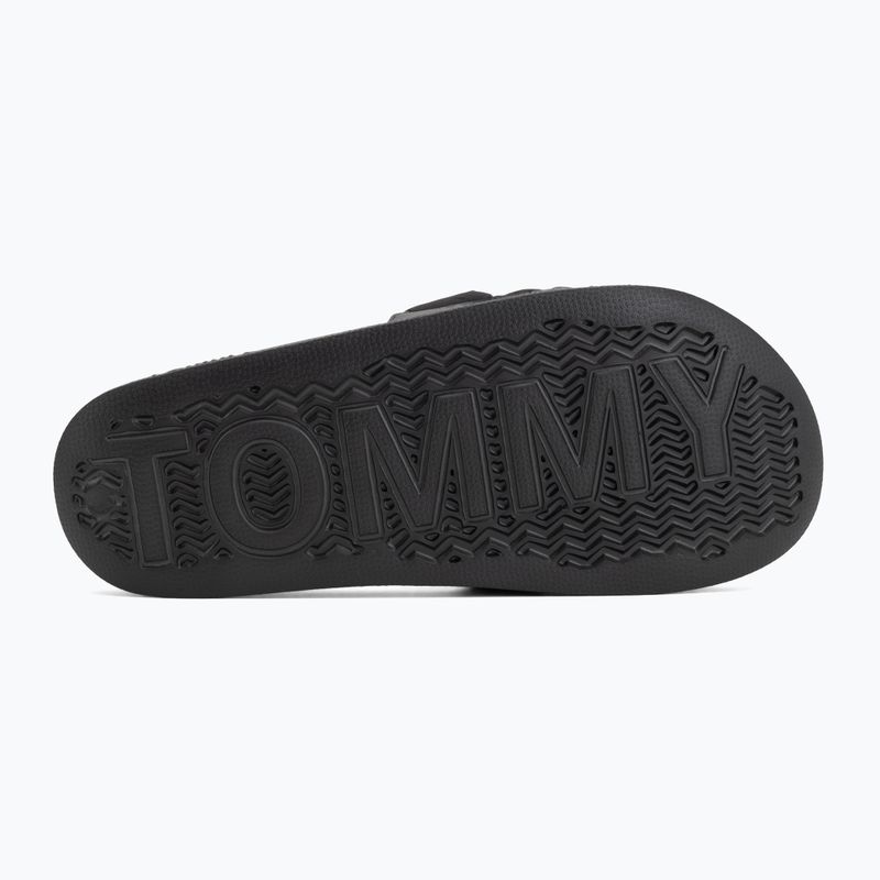 Moteriškos šlepetės Tommy Jeans Braided black 4