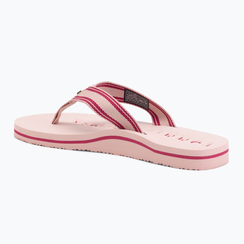 Moteriškos šlepetės Tommy Hilfiger Webbing Summer Sandal foggy pink 3