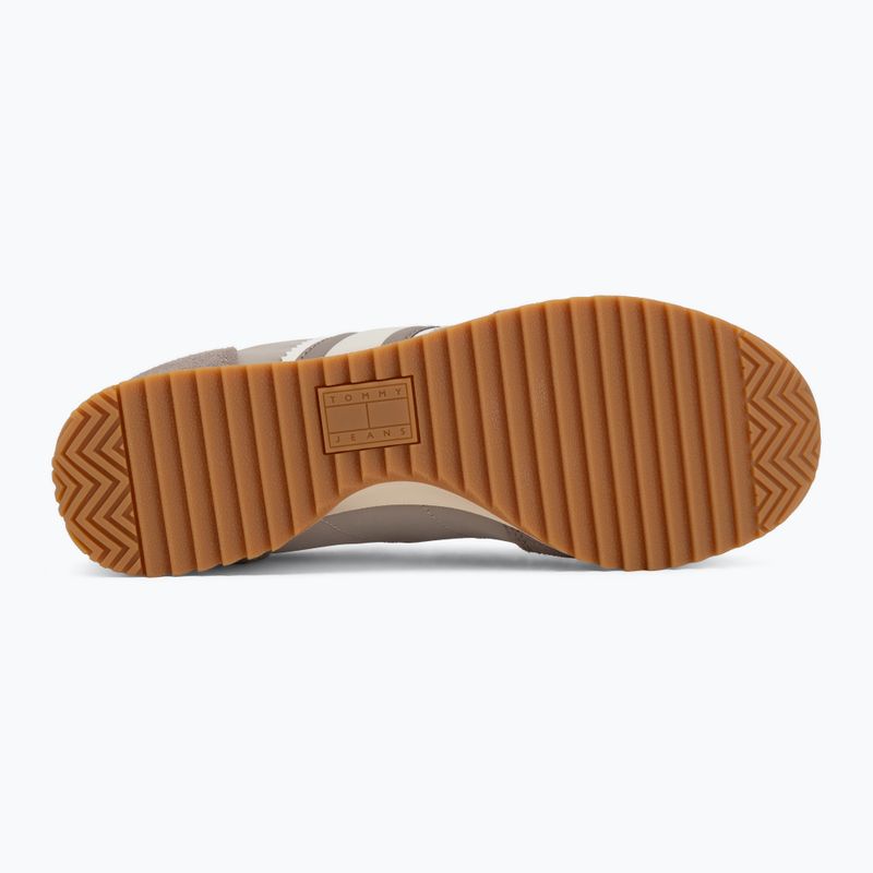 Vyriški batai Tommy Jeans Retro Runner Cleated Mix porcini taupe 4