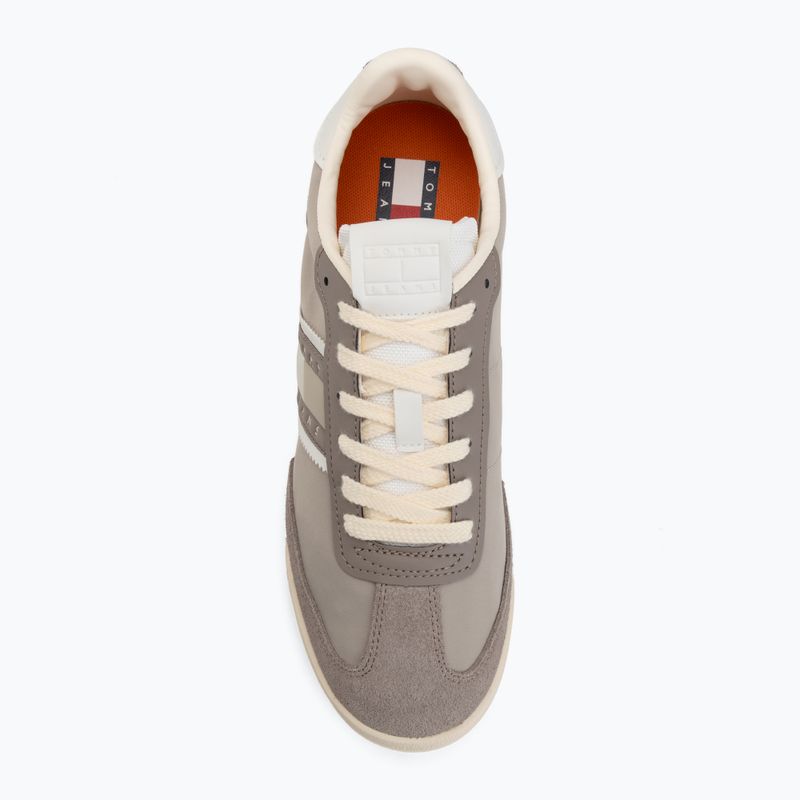Vyriški batai Tommy Jeans Retro Runner Cleated Mix porcini taupe 5