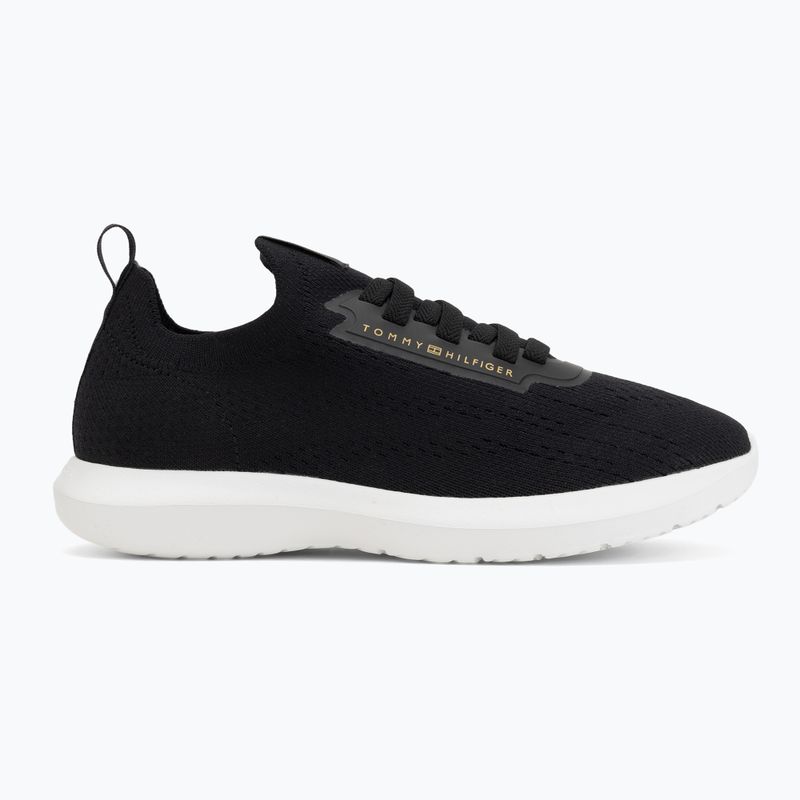 Moteriški batai Tommy Hilfiger Knit Extralight Runner juodi 2