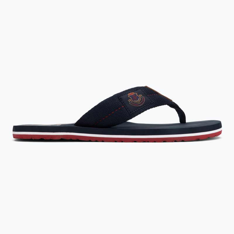 Vyriškos šlepetės per pirštą Tommy Hilfiger Patch Beach Sandal desert sky 2